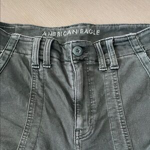 American Eagle Outfitters Women's Charcoal High Rise Jeans